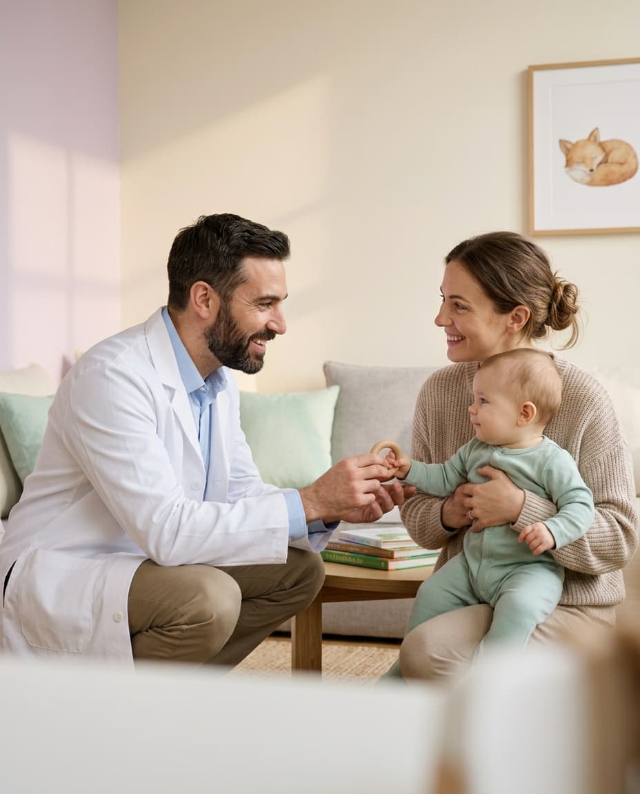 Doktorun sağlık alanında bir hastasıyla ilgilendiği an